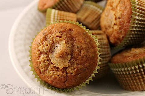 Pumpkin-Chia Seed Muffins