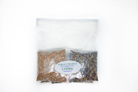 Sprouting Seed Sampler - 5 Variety