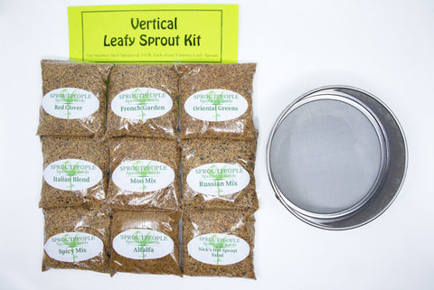 Vertical Leafy Sprout Kit