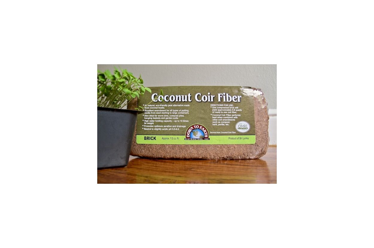 100% Organic coconut coir for plants